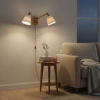 Applique Murale à Double Bras Articulés