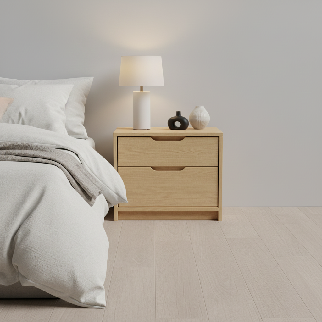 Table de Chevet en Chêne